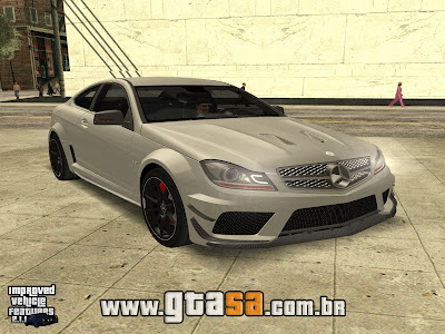 Mercedes-Benz C63 AMG Black Series 2012 para GTA San Andreas